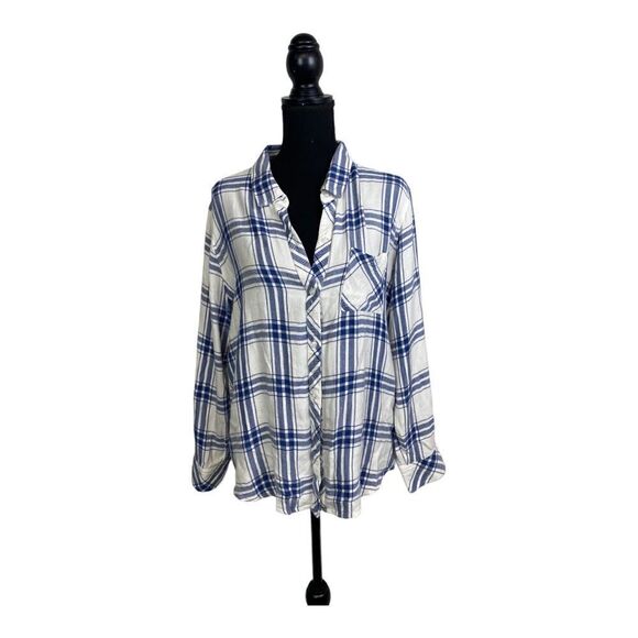 #139 RAILS HUNTER White sapphire Rayon Flannel - Picture 3 of 7